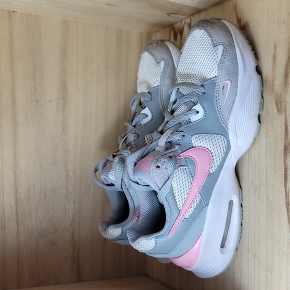 Nike Air Max Fusion Girls Gray Pink Shoes cj3824 - Picture 3 of 10